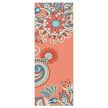 Yoga Mat Print Qucik Dry Non-Slip Foldable Yoga Towel Fitn Blanket