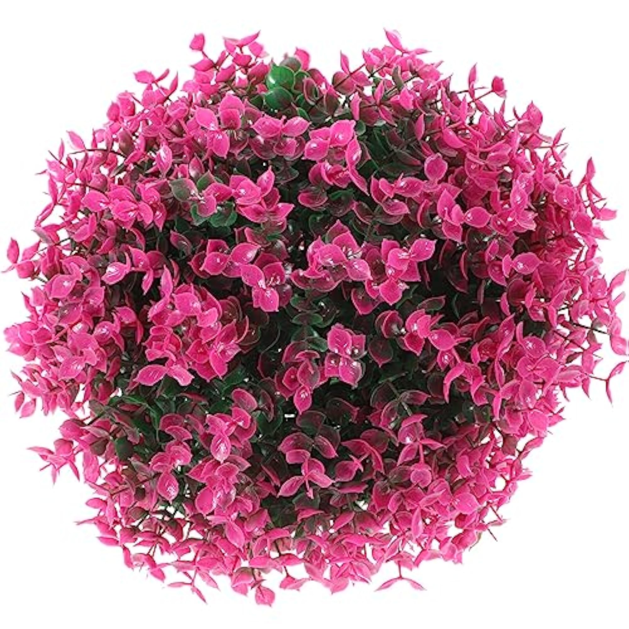 Simulation Grass Balls Ceiling Pendant, Artificial Plant Topiary Ball
