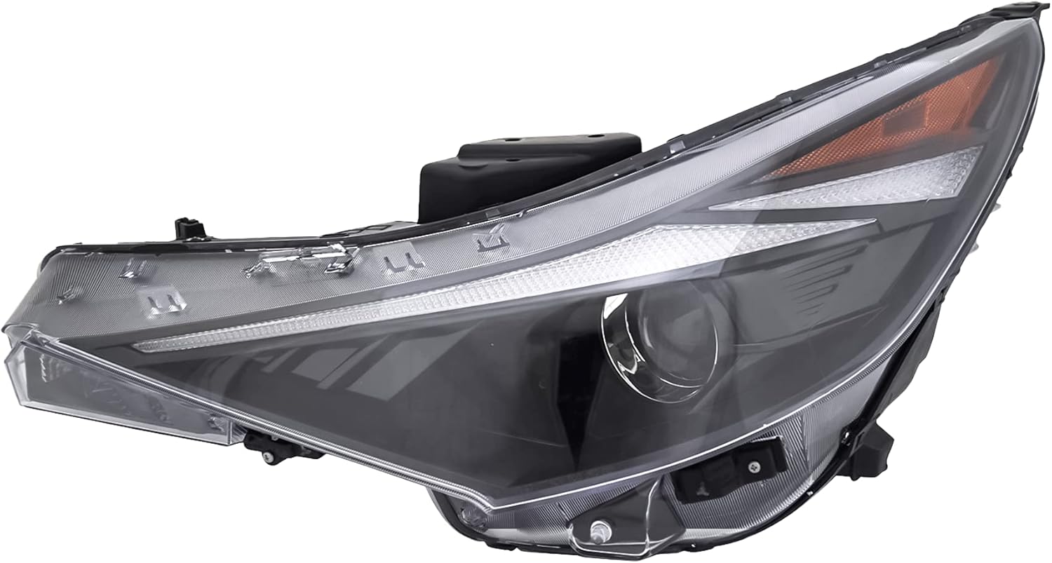 ALLIGATOR AUTO LIGHTS Headlight Assembly Compatible With Hyundai Elantra 2021-2023 SEL, SE, N line, (KR Built), CAPA Certified Headlamp, Bulbs Included, Left/Driver Side, 92101-AA160 / HY2502248