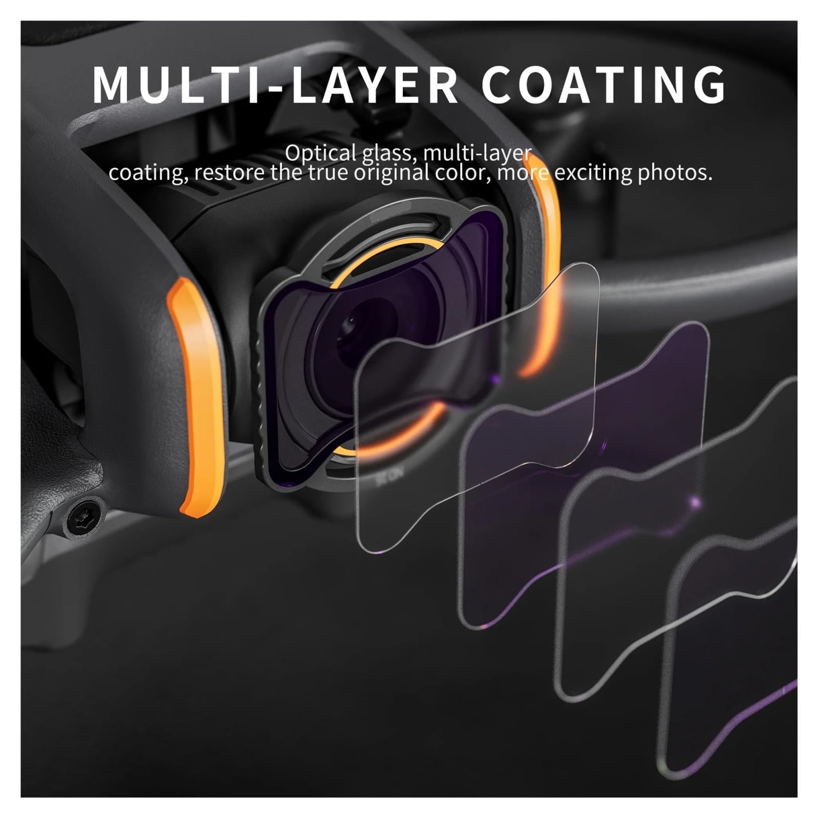 Compatible Con DJI, Avata 2, Paquete De 6 Filtros ND CPL
