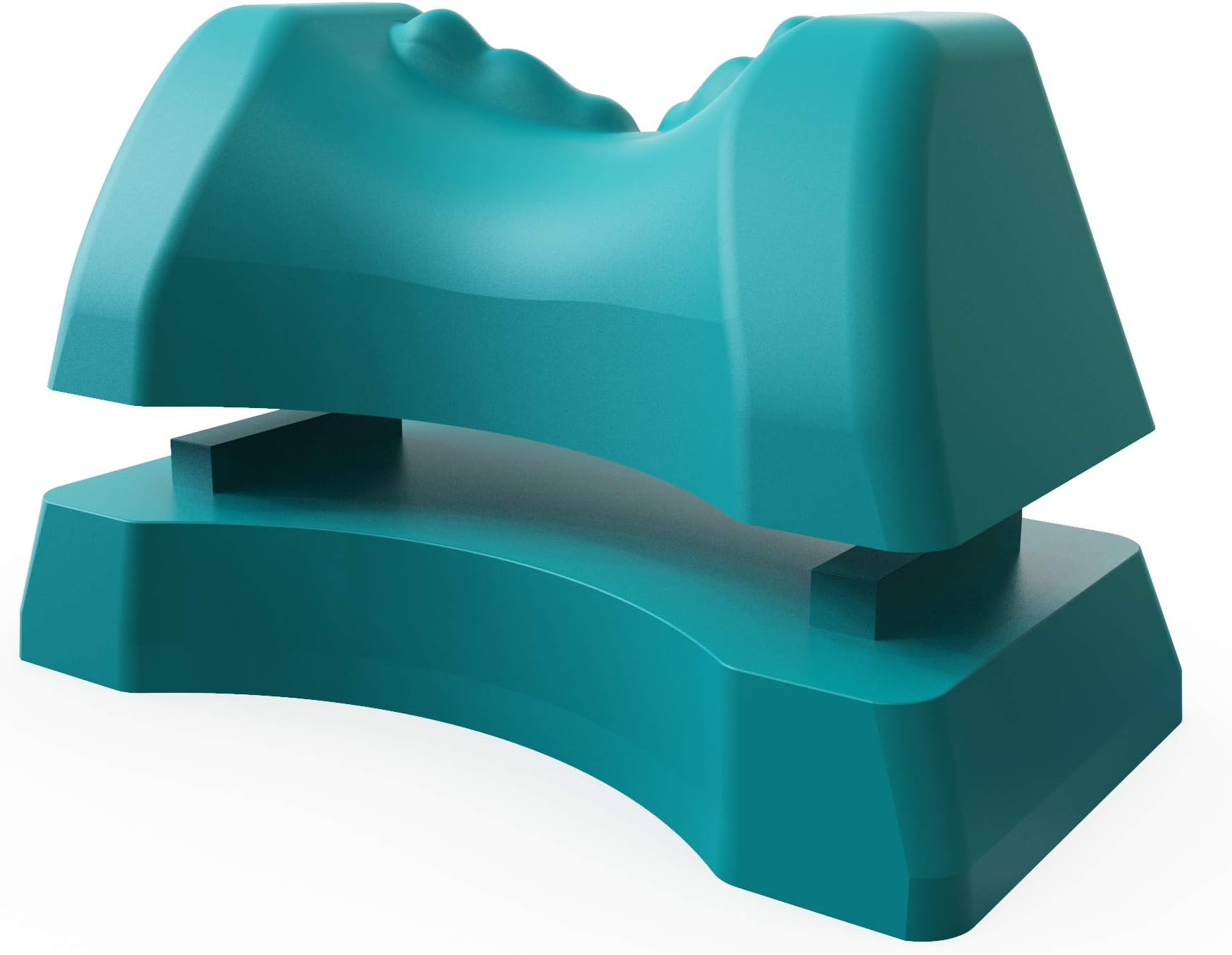 Occipital Release Tool 2.0 - Cervical Traction for Neck and Shoulder Pain Chiropractic Alignment Pivot Device for Trigger Point Therapy Headaches Migraine and Stress (Seafoam)