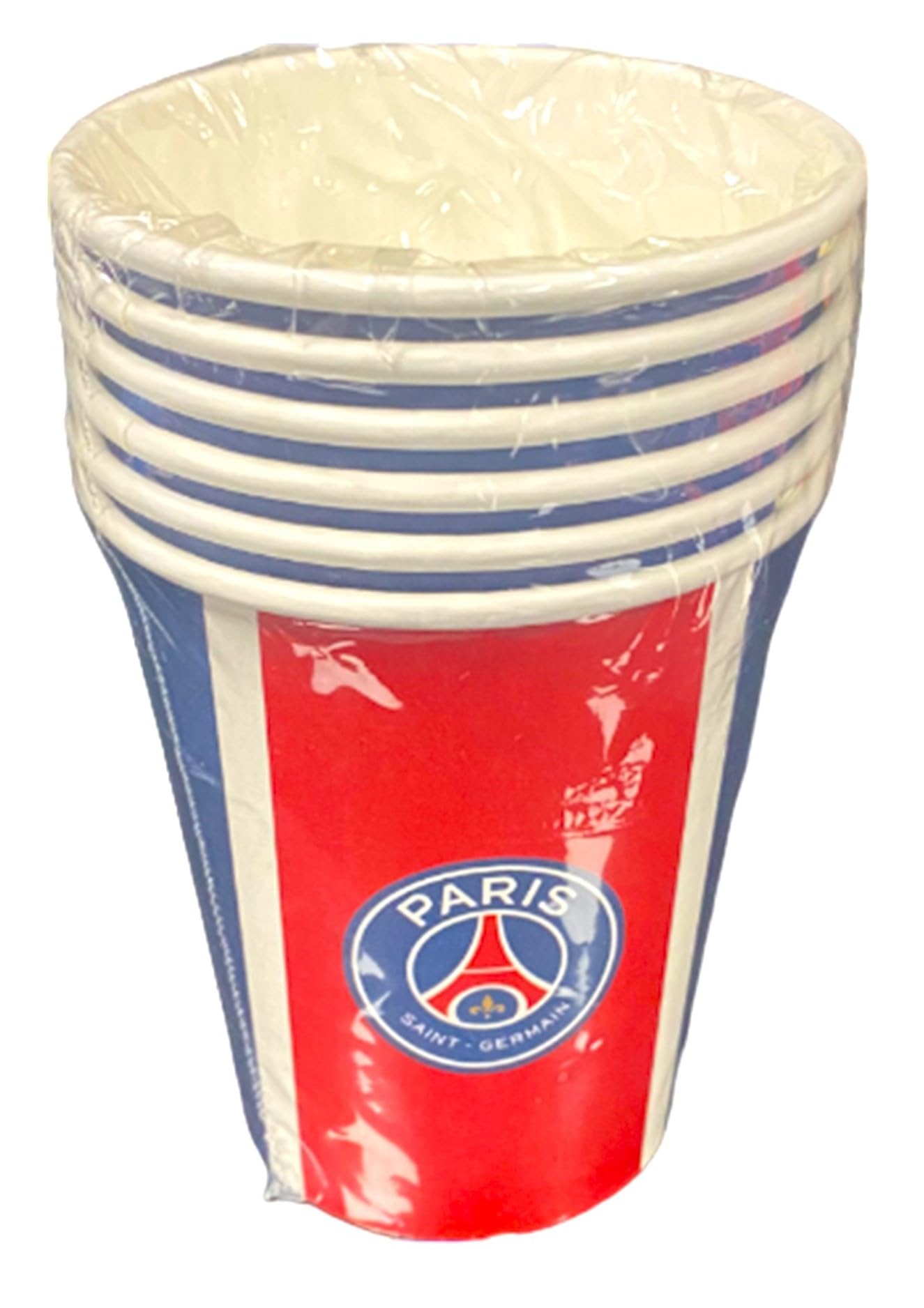 PSG 12 x verre gobelet jetable 25cl Collection officielle PARIS SAINT GERMAIN