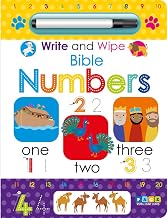 Números de la Biblia - Libros de actividades para escribir y limpiar - Libros para niños, libros para niños pequeños