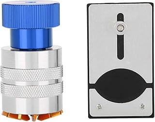 Professional Watch Repairing Tools, Watch Lift Glass Case Remover Inserter Fitting with Crystal Base Stainless Steel Remover Back Case Cover Removal Remover Opener Tool for Watchmaker(Blue)