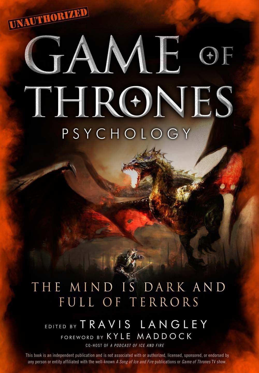Game of Thrones Psychology: The Mind Is Dark and Full of Terrors (Popular  Culture Psychology): Amazon.co.uk: Travis Langley, Travis Langley:  9781454918400: Books