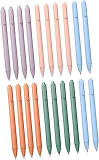 MAGICLULU Canetas 80 Peças Caneta De Gel Macaron Canetas De Gel Coloridas Canetas De Gel Coloridas Canetas De Tinta Colorida Canetas De Canetas De Escrita Retráteis Canetas De Tinta Para