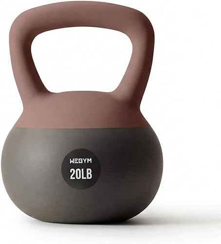 Miniatura 11 de WeGym Mancuernas suaves con base resistente a impactos acolchada y mango antideslizante de agarre ancho para entrenamientos en casa, levantamiento