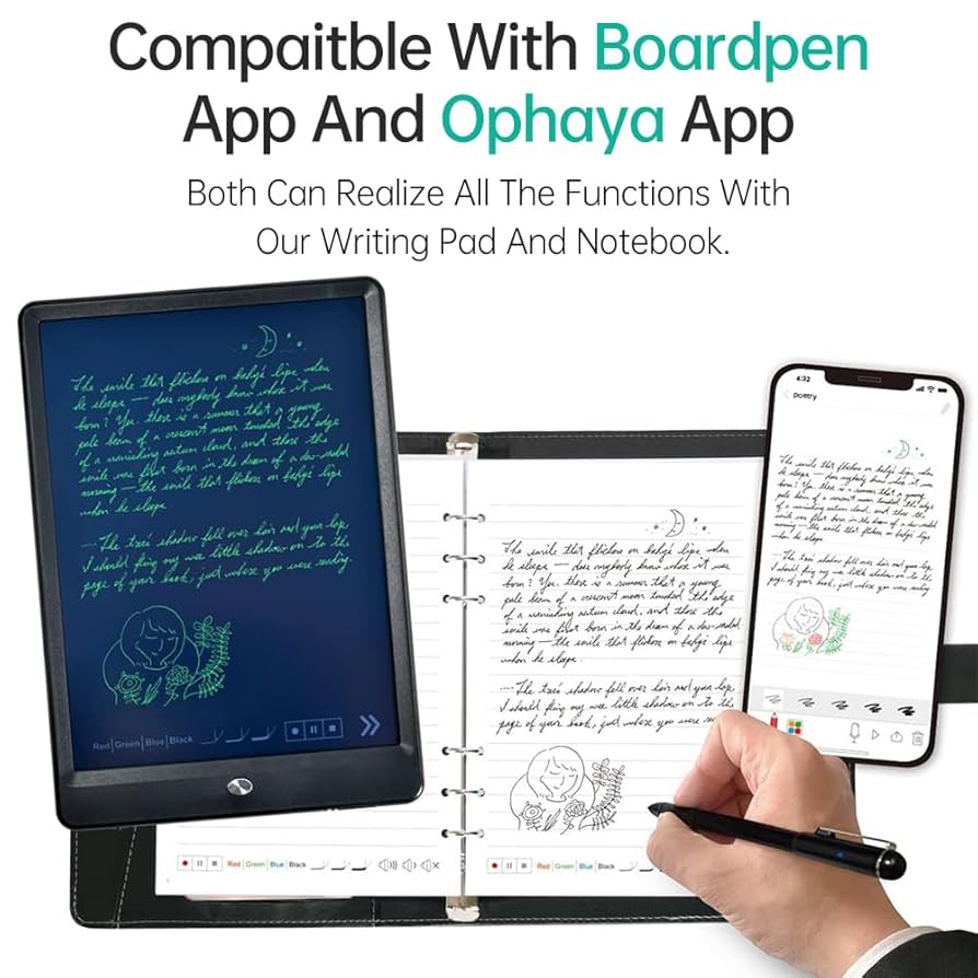 【新品未開封】Bluetooth 5.0 スマートペン 書き込みボードセット 新品未開封】Bluetooth 5.0 スマートペン 書き込みボードセット
