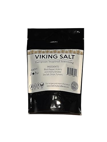 Miniatura 2 de Mezcla de condimentos de sal vikinga, bolsa de 4 onzas, espolvorea sobre TODO. Fácil de usar. Oak City Spice Blends