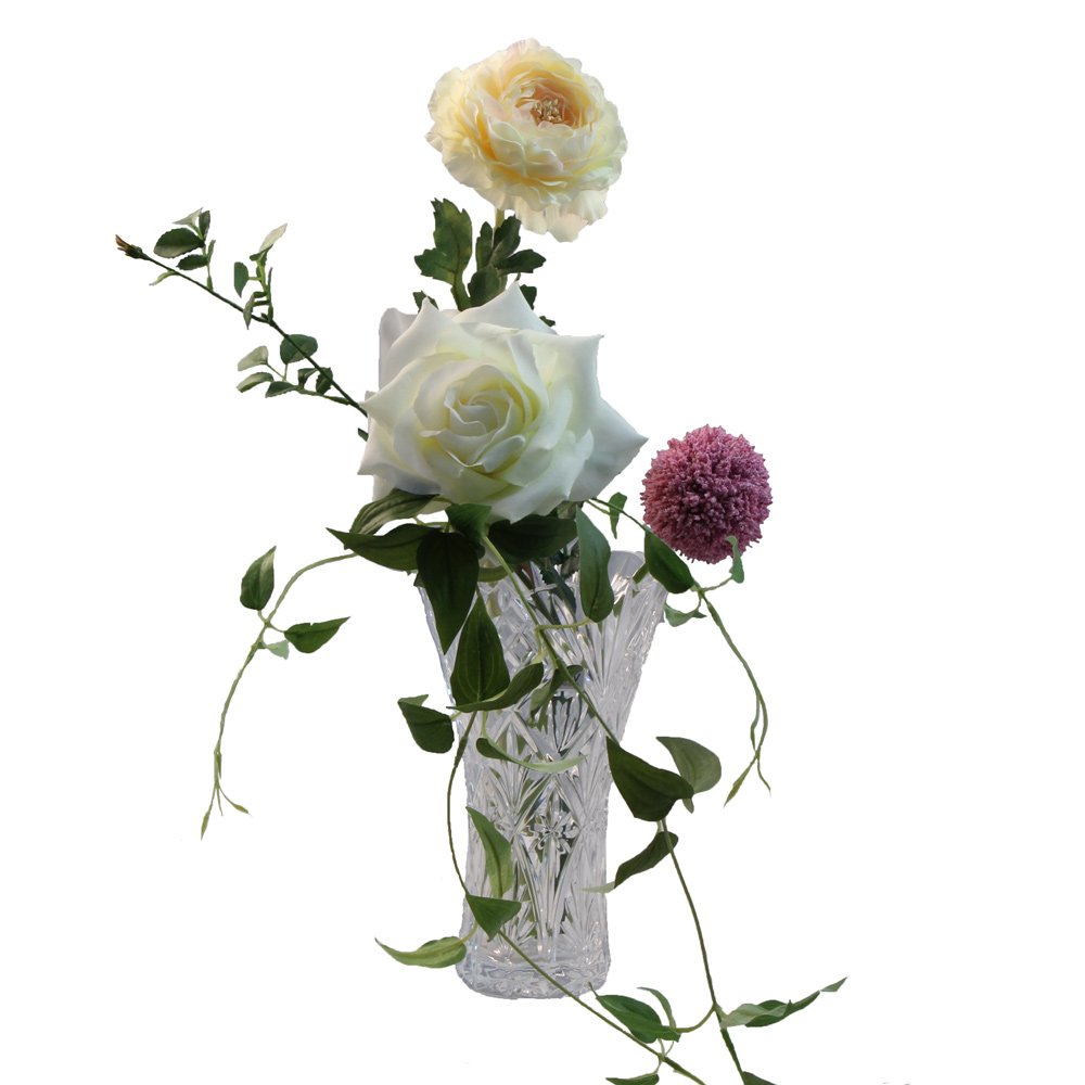 ピエロの花瓶　　ナルミ Amazon.co.jp: NARUMI(ナルミ) 花瓶 グラスワークス フローラ 25cm