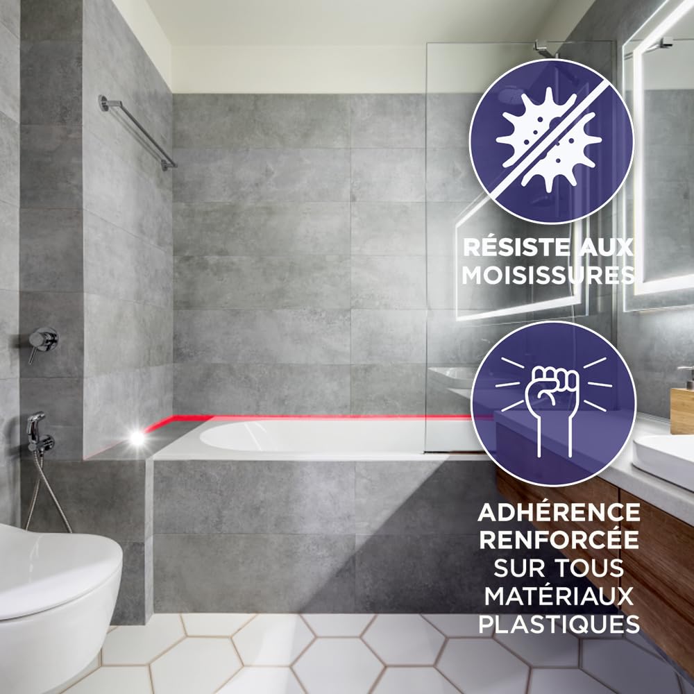 Anti Moisissure Salle De Bain Rubson SA Mastic Sanitaire Translucide