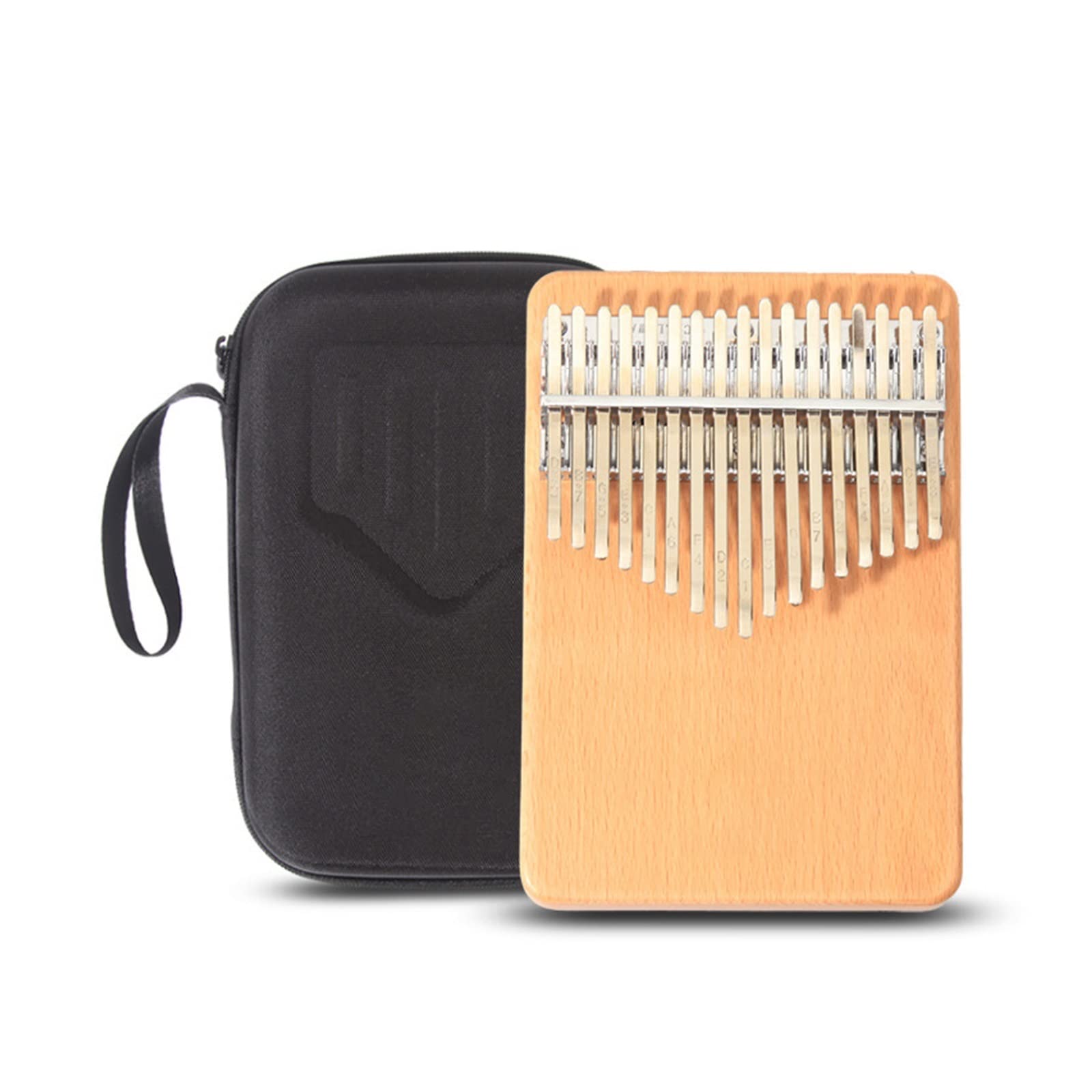 alumno Kalimba Instrumento De Piano De Dedo De 17 Notas para Principiantes Kalimba (Color : 17 Tones)