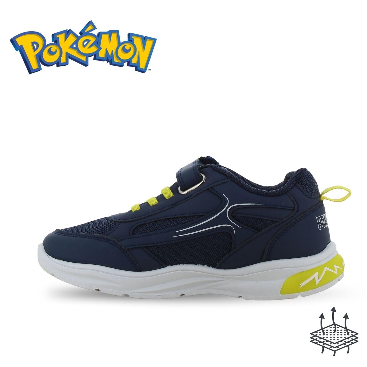 Leomil Pokémon Scarpe Bambino con Luci 29, Blu
