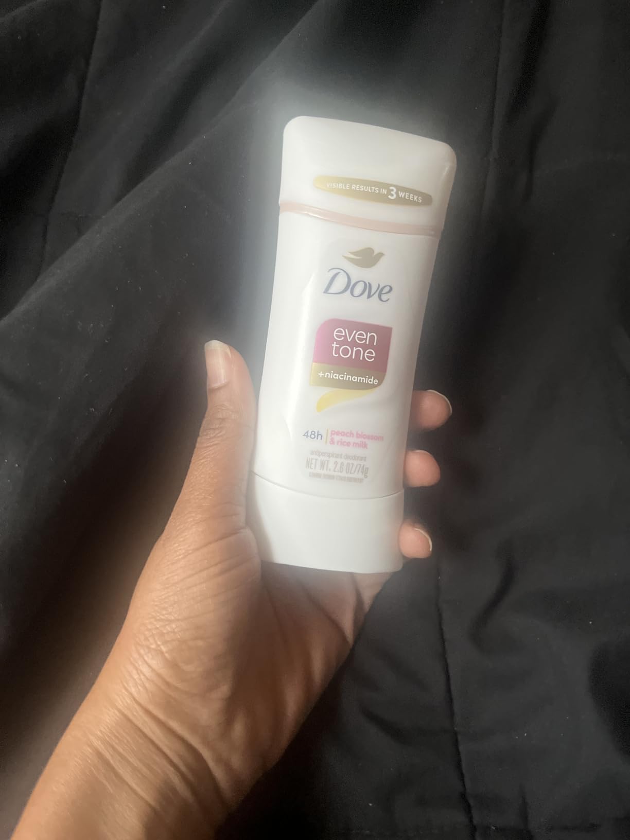 Unilever Dove Even Tone Antiperspirant Deodorant Stick Peach Blossom & Rice Milk 3 Count 2.6 oz