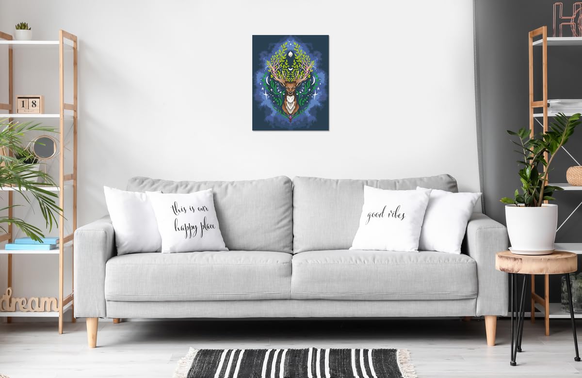 Image secondaire de Ravensburger CreArt Peinture par Numéros - Cerf Mystique 24x30 cm