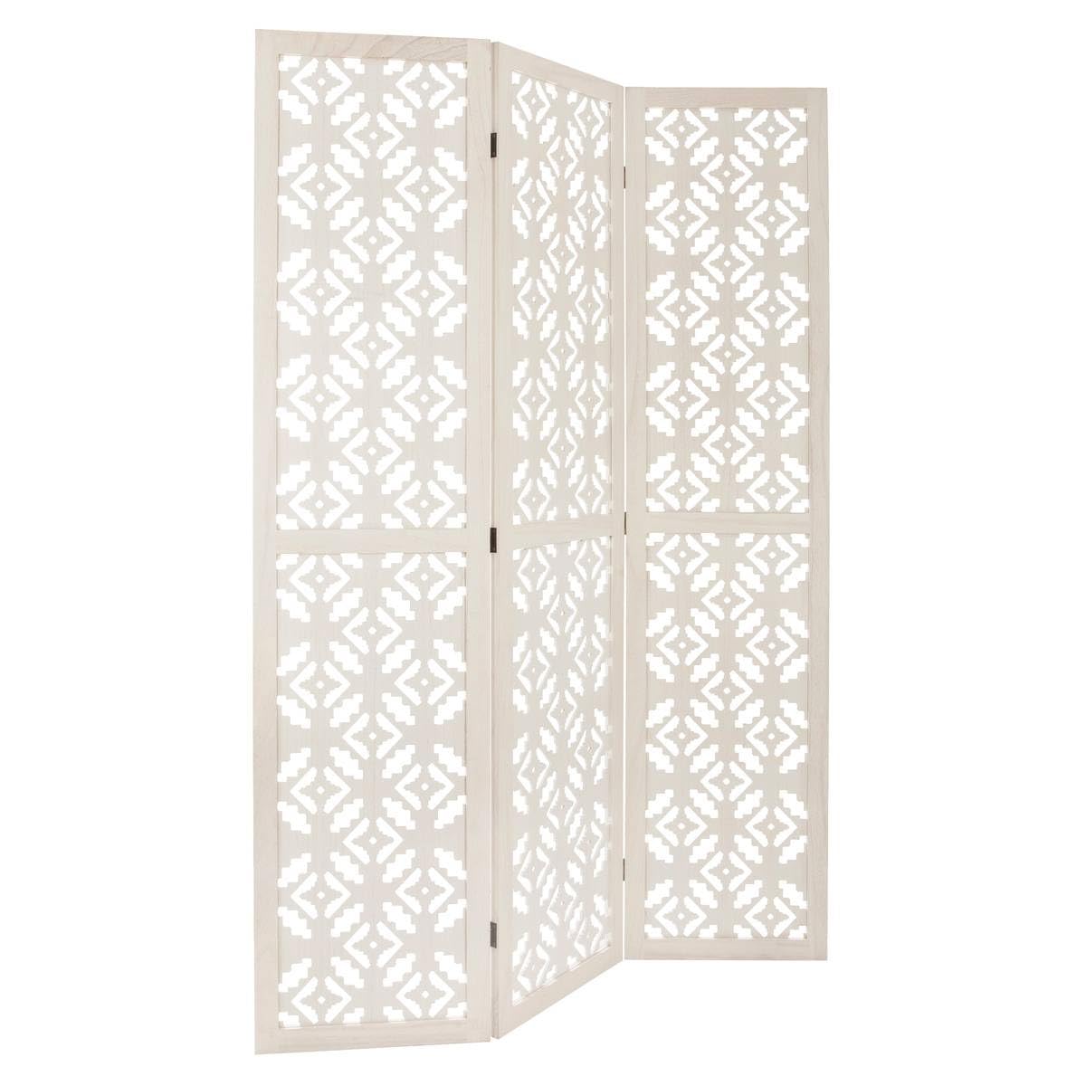 Atmosphera - Paravent Nomade - Blanc H170 cm