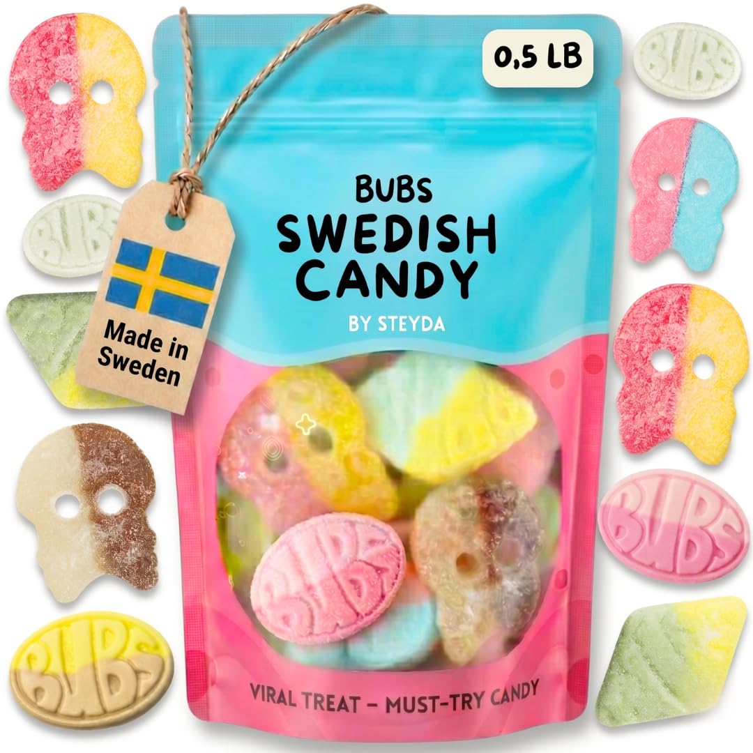 STEYDA Bubs Swedish Candy 0.5 lb
