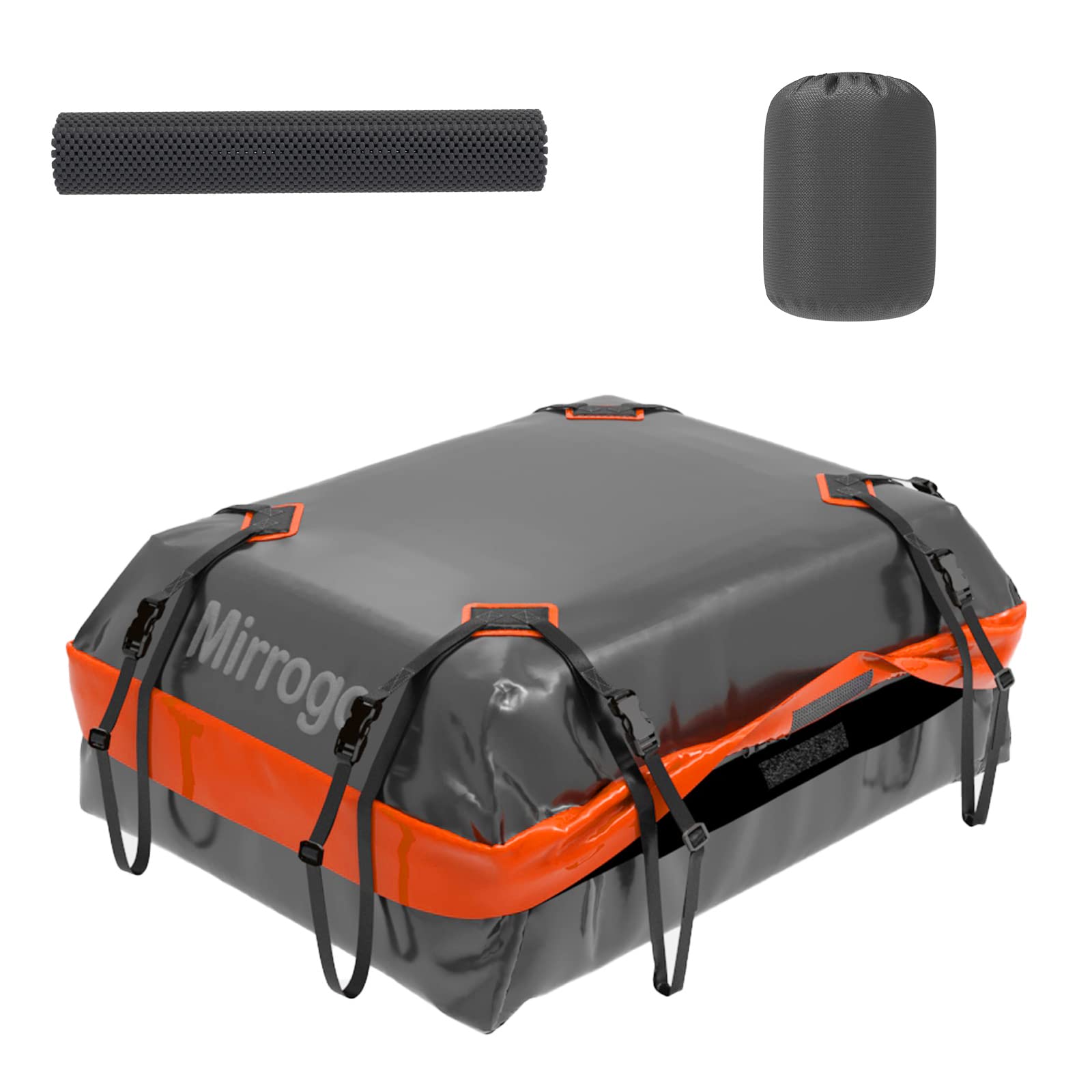 Buy Mirrogo Car Top Carrier 15 Cubic Feet Car Roof Cargo Carrier, Tough
