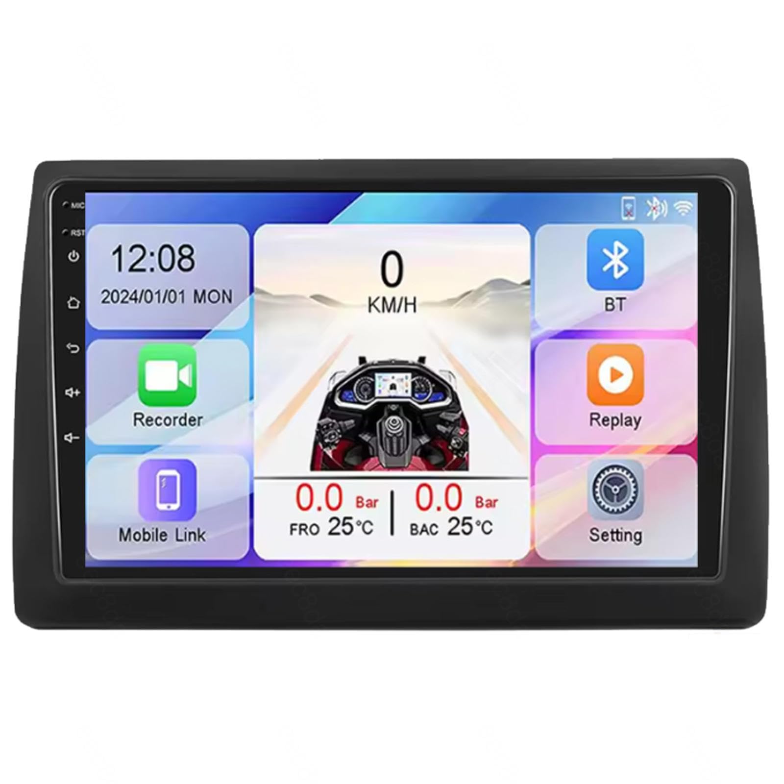 9 cali Android 15 Radio samochodowe do Fiat Stilo 2002-2010, M104