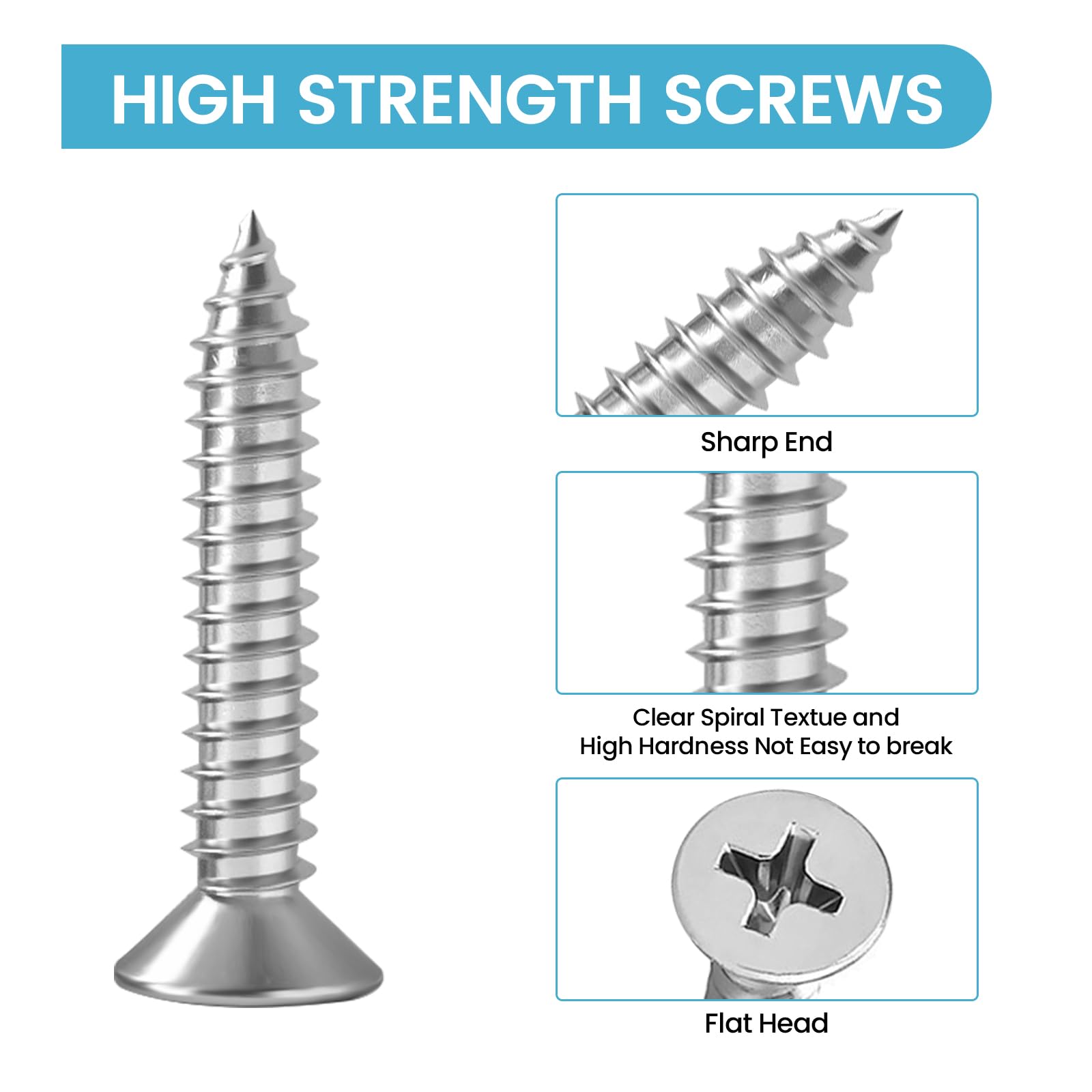 Biqing 20PCS Stainless Steel Bracket 1.1 x1.1 inch (30*30mm) Small L Brackets for Shelves Securing Wooden Frames Tables Chairs Furniture Chairs with Screws Silver - Image 4