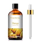 PHATOIL 3.38FL.OZ Mango Fragrance Oils for Aromatherapy, Essential Oils for Diffusers for Home, Perfect for Diffuser, Yoga, Skin Care, DIY Candle and Soap Making - 100ml