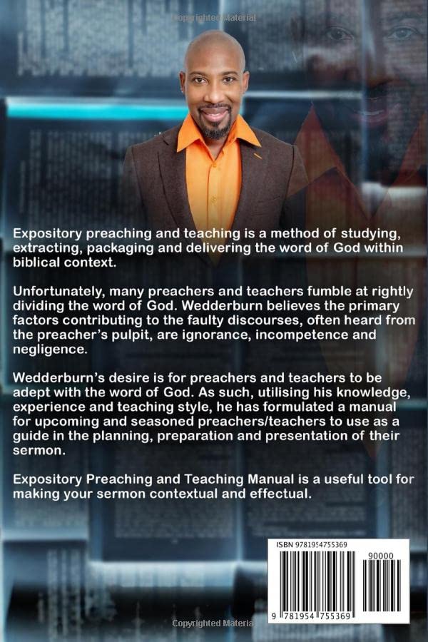 Wedderburn's Expository Preaching & Teaching Manual: Guide to Effective Planning Preparation and Presentation - Image 2