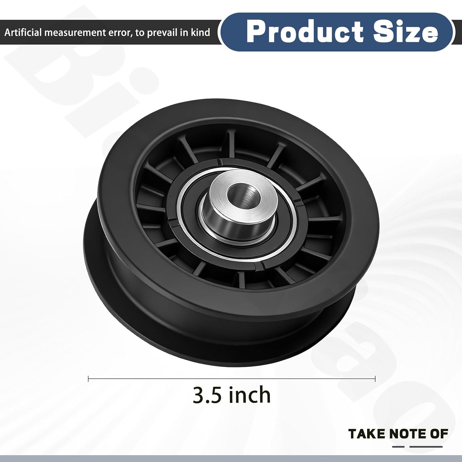 539110311 Idler Pulley Kit & 539110411 Drive Belt Compatible with Husqvarna Z254F Z200 Z4824 925ZX RZ4623 CZ3815 CZ4217 Lawn Mowers 12400 14259 607163