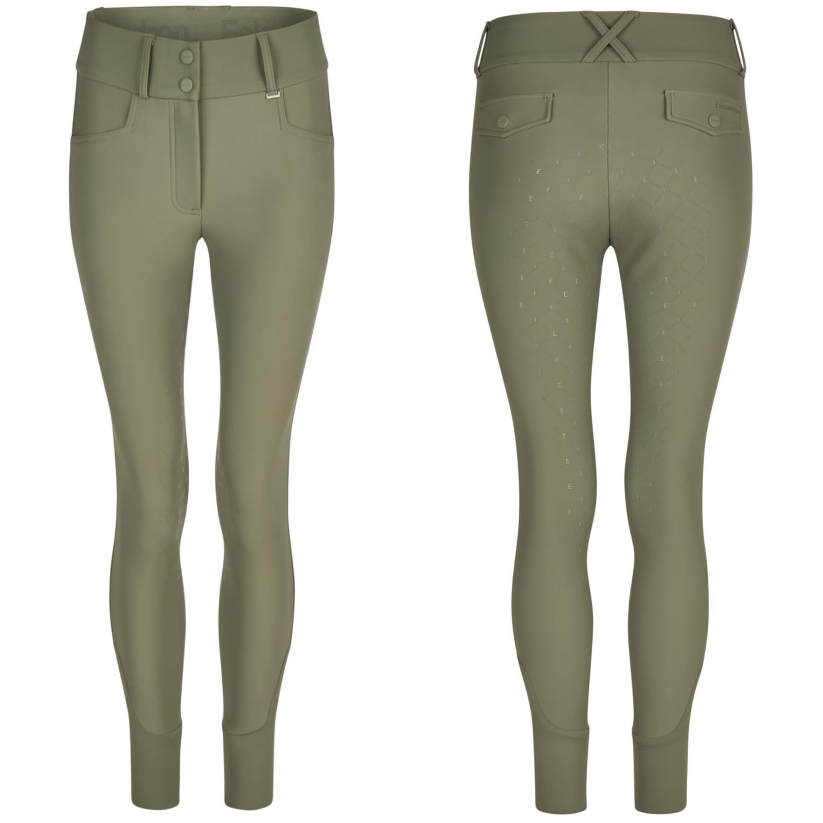 Eskadron Reithose Full Grip Dusty Olive Classic Sports FS 2025