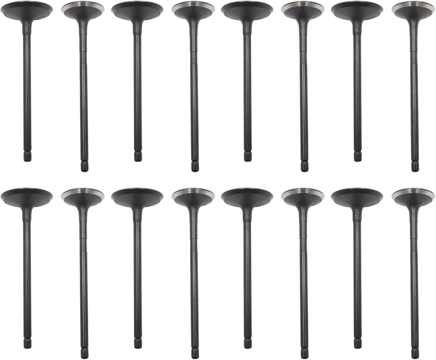 Priprilod 8Pcs Exhaust+8Pcs Intake Valve Kit Fit for Lexus ES300h NX300h Fit for Scion Fit for Toyota Highlander RAV4 Camry Venza Sienna Avalon 2.5L 2.7L DOHC 16V 2009-2017# 13711-36060 13715-36020