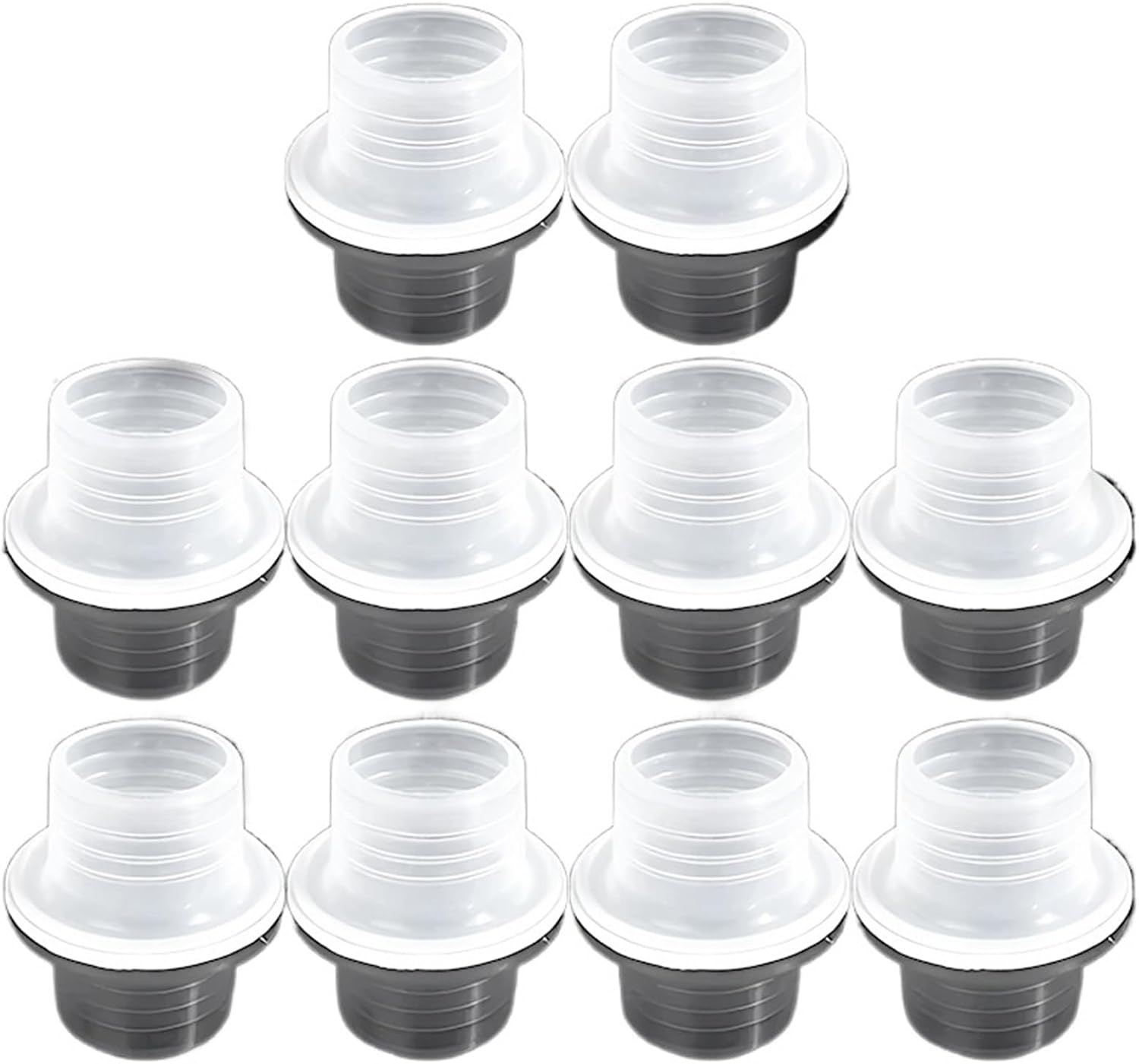 20PCS Silicone Faucet Sealing Gasket Leak-Proof Anti-aging Rubber Pipe Sealing Rings(B-red)