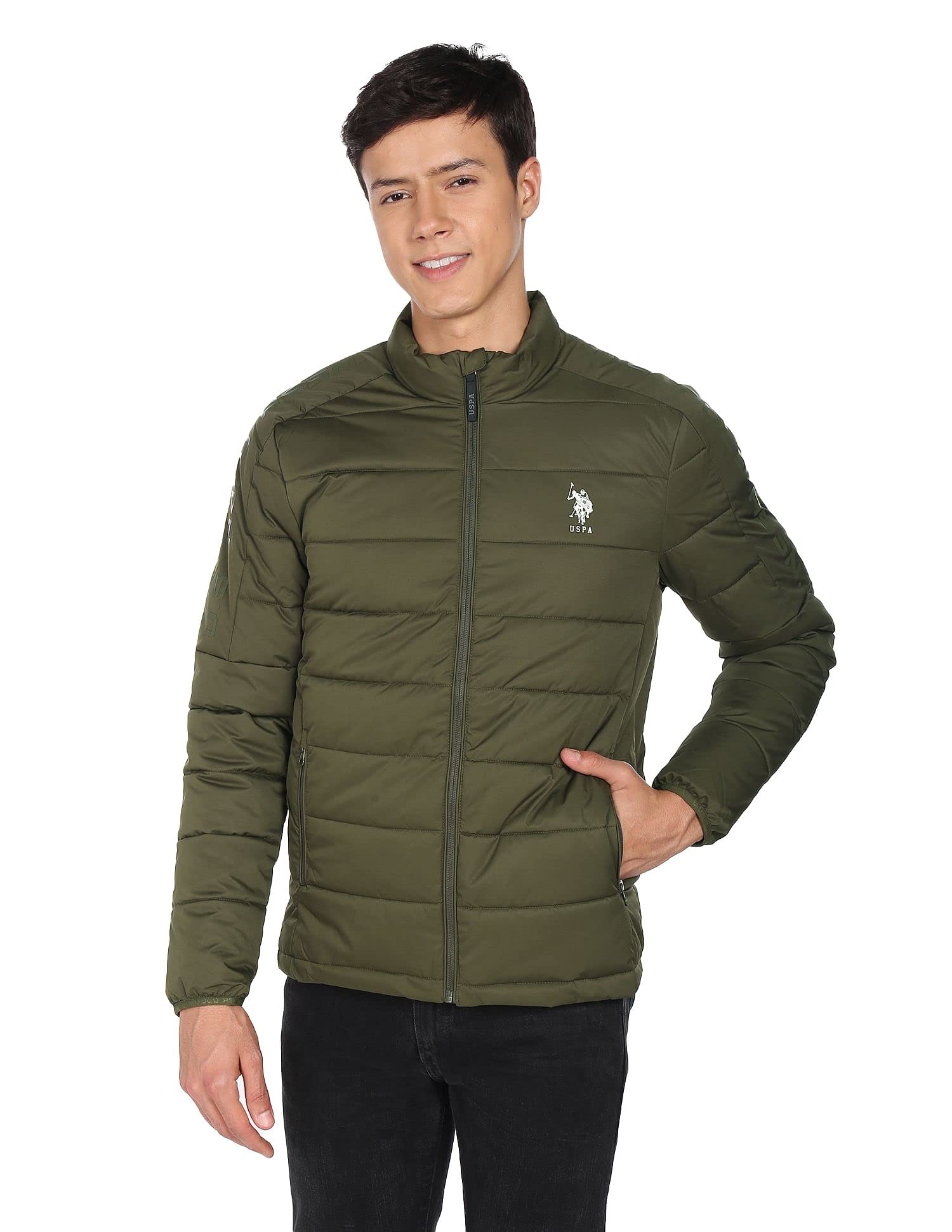 u.s. polo assn. Men Polyester Standard Length Jacket-picture-23