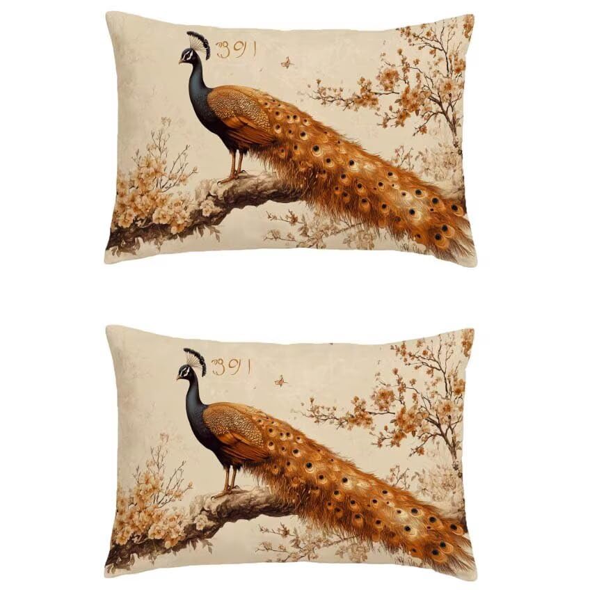 Housse coussin extérieur pour décorer le patio et le jardin en automne