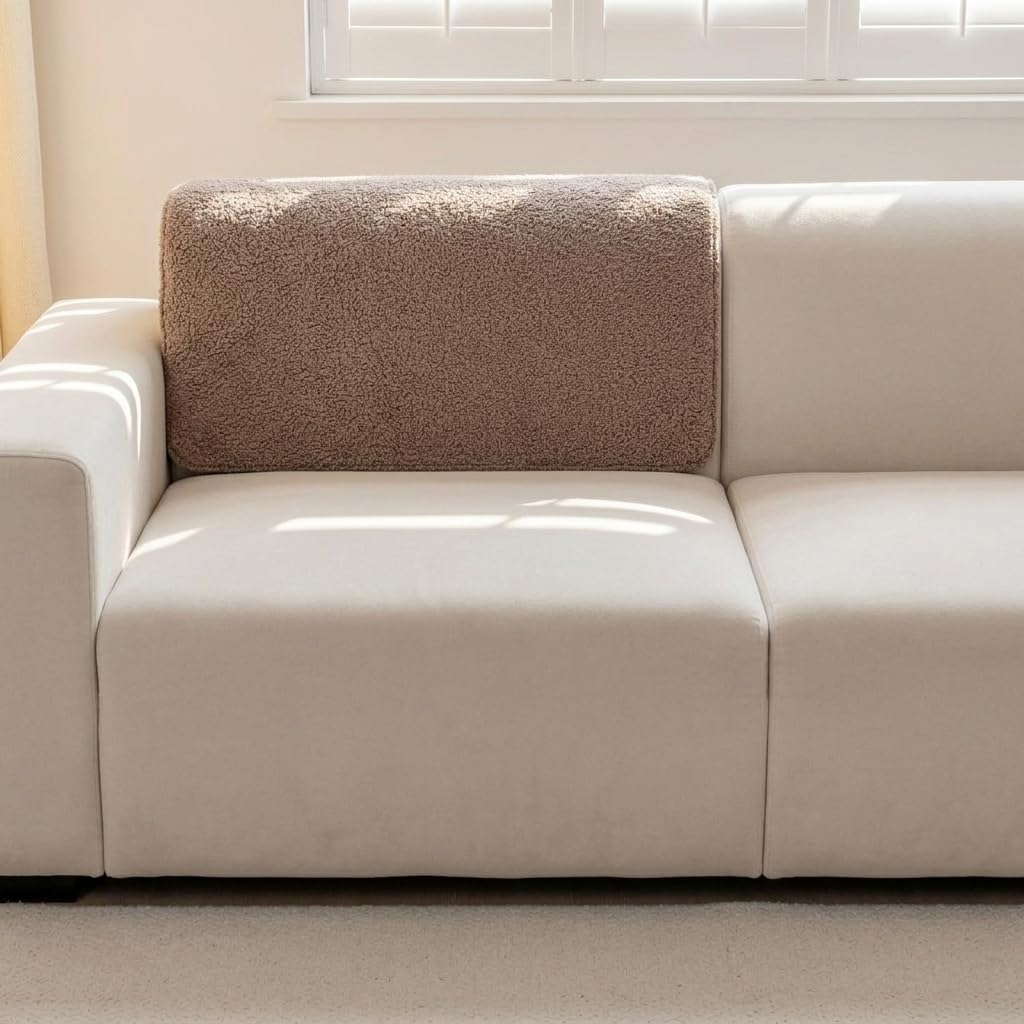 Styleys Sofa Mat - Anti-Slip Teddy Cover -15 Styleys Sofa Mat - Anti-Slip Teddy Cover -15