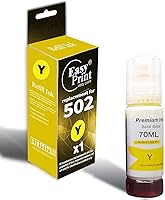 Vista 1 de EASYPRINT - Botella de tinta de repuesto amarilla compatible con 502 botellas de repuesto para botellas de repuesto de tinta 502 para ET2700 ET2750