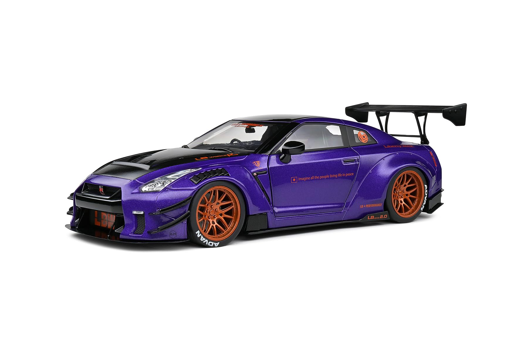 Amazon.com: 2022 GT-R (R25) w/Liberty Walk 2.0 - Purplezilla