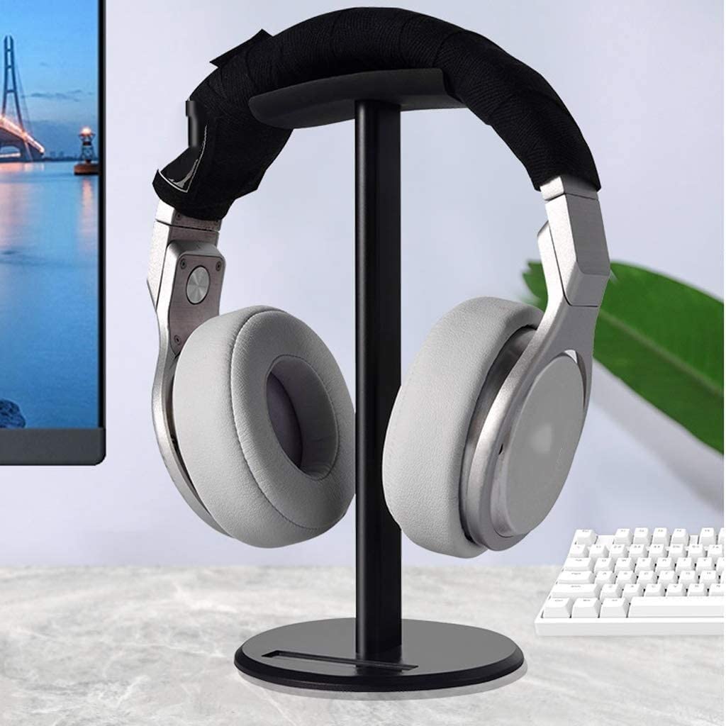 Gaming Accessori Cuffie Da Gioco Supporto Per Gancio Per Auricolari Supporto Per Cuffie Supporto Per Espositore Da Scrivania Supporto Per Mensola Accessori Per Cuffie Stand Over-Ear da Gioco(Black)