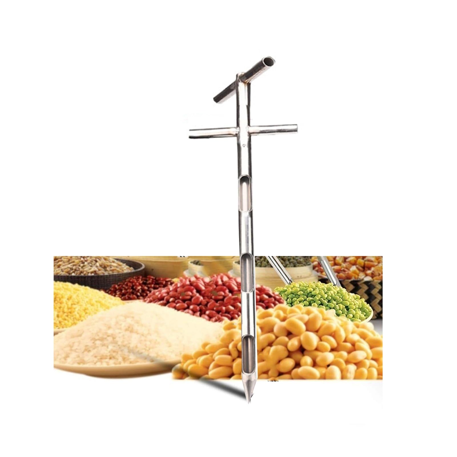 Sonde d'échantillonnage agricole outil de carottage de sol pour prélèvement industriel