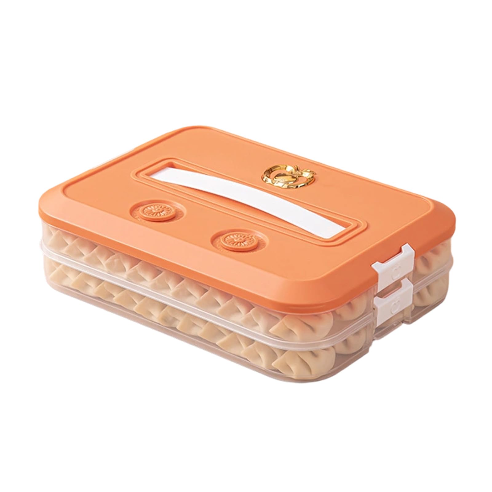 Tfaoys D Practical Clear Multiple Layer Storage Container With Handle Conveninet For Snacks An Frozens Foods Storage Solution Foo Container