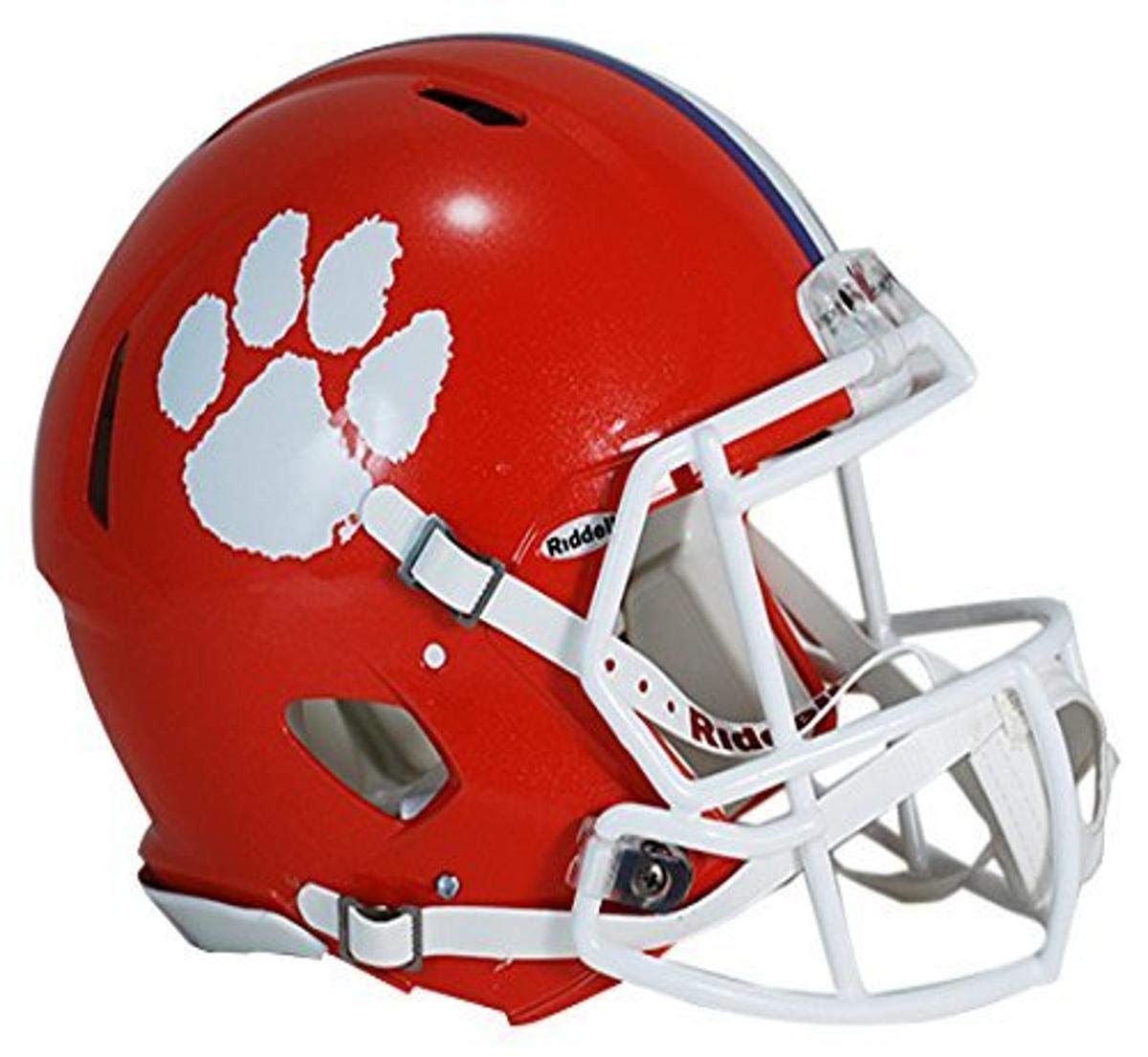 Riddell Clemson Tigers Speed Authentic Football Helmet Orange Medium