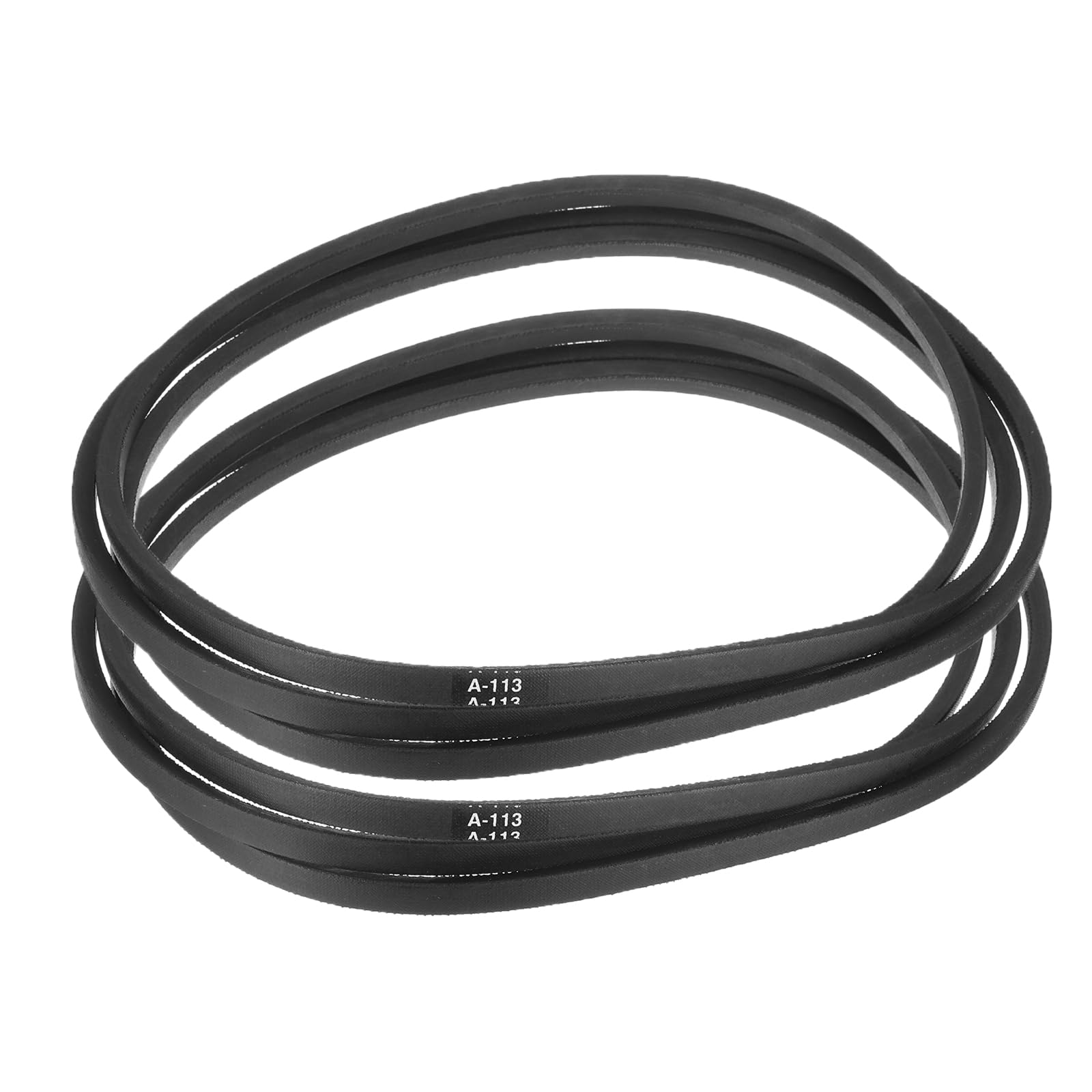 QUARKZMAN 2 Pièces A113 Ou 4L1150 Courroie Trapézoïdale Classique En Caoutchouc, Longueur 113" (2870mm)