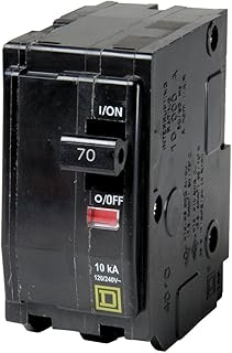 SQUARE D BY SCHNEIDER ELECTRIC QO270 CIRCUIT BREAKER, THERMAL MAGNETIC, 2P, 70A