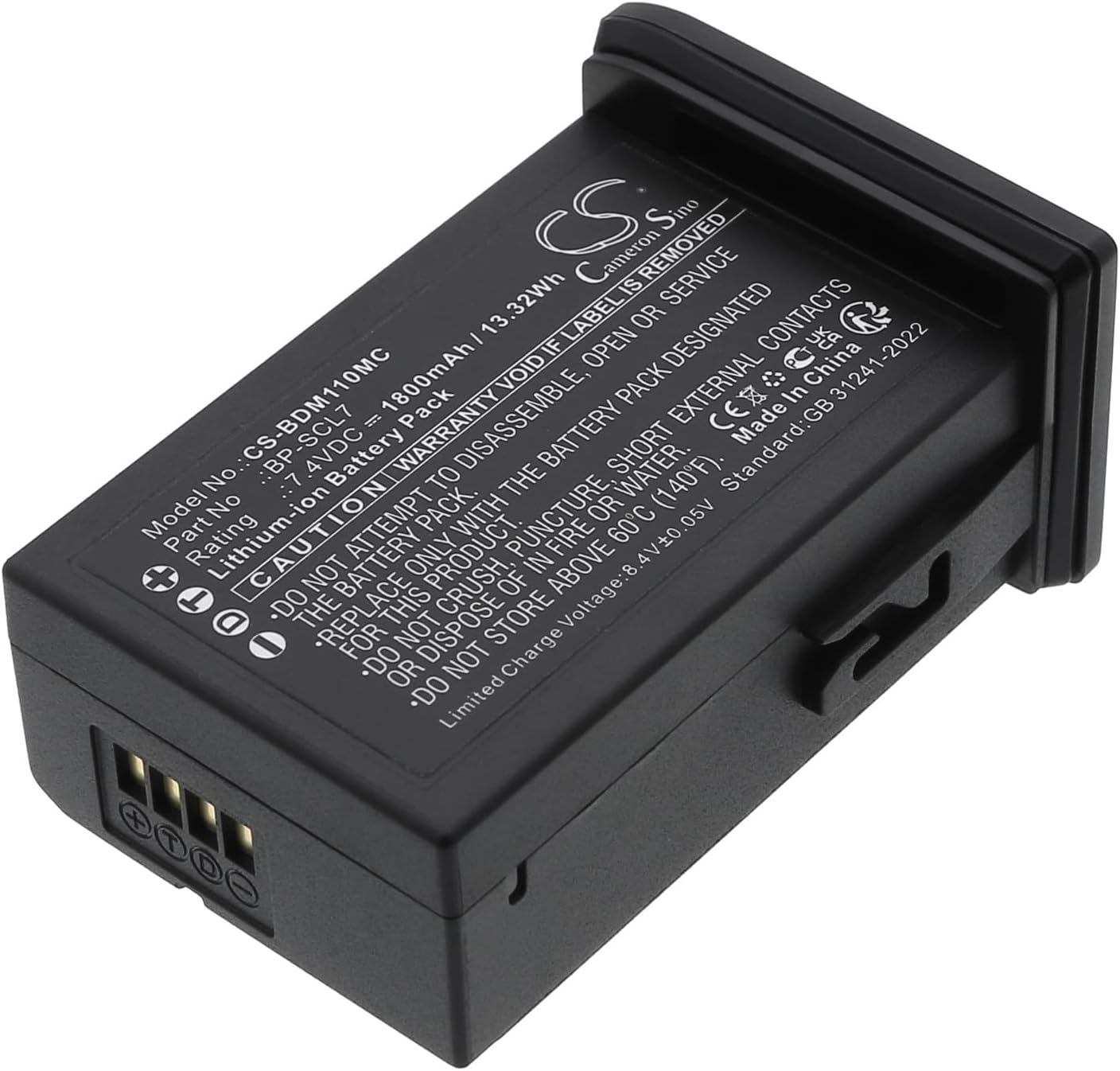 Battery for Leica M11, M11 Glossy, M11M, M11P PN:Leica BP-SCL7 1800mAh / 13.32Wh