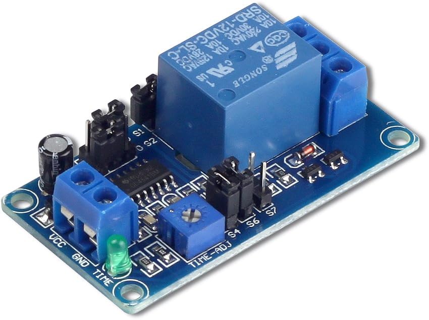 UCTRONICS DC 12V Time Delay Relay Module for Smart Home