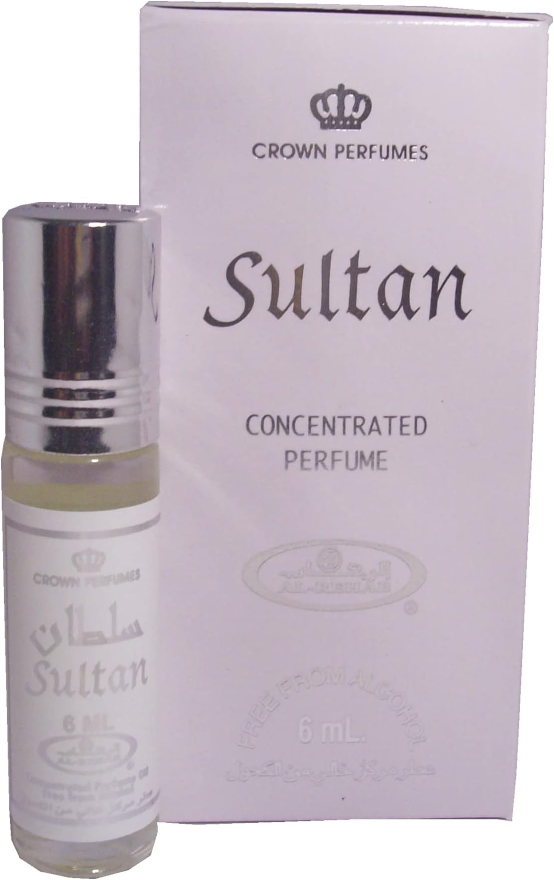 Al Rehab Attar Alcohol Free long lastining Highly Concentreted Perfume oil With Easy Apply Rollon (Sultan)