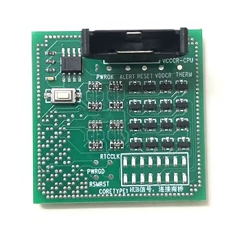1pcs* Desktop AM4 AM 4 CPU Socket Tester Dummy Load Fake Load with LED Indicator