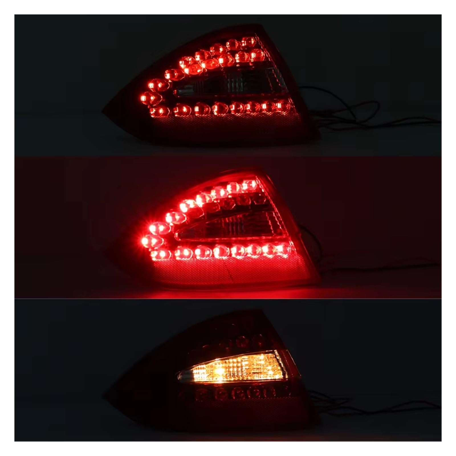 Fanale Posteriore 4113100U7101 per JAC per J5 LED Auto Fanale Posteriore Lampada Segnale Retromarcia Luce Stop Posteriore(Destra interiore)
