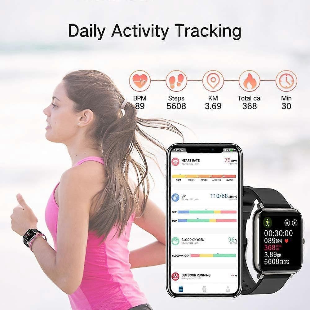 Smart Watch, Fitness Tracker da donna, 1,4 pollici TFT LCD Screen Smartwatch con cardiofrequenzimetro e monitoraggio del sonno, IP67 impermeabile Activity Tracker con pedome