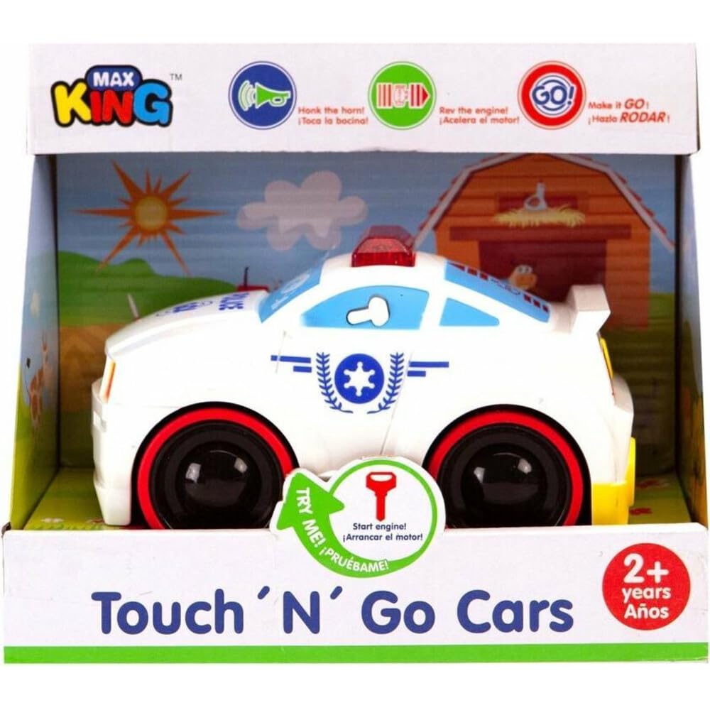King Toys Touch N Go B/O Red Alert Car