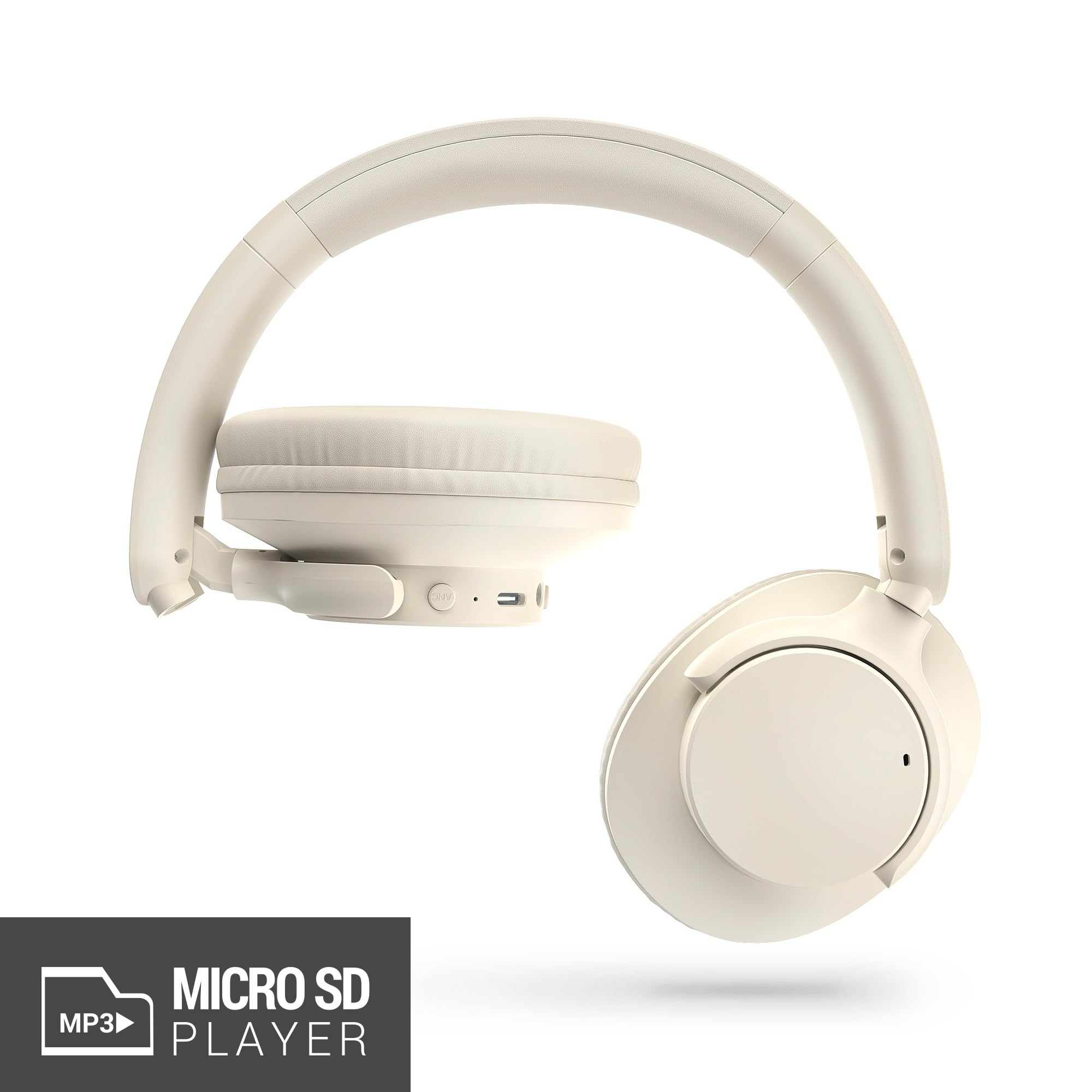 Energy Sistem RadioPlay Cuffie Bluetooth (plastica riciclata GRS, Bluetooth 5.4, 20 ore di batteria, archetto regolabile, design pieghevole, radio FM, micro SD MP3 Player, assistente vocale)