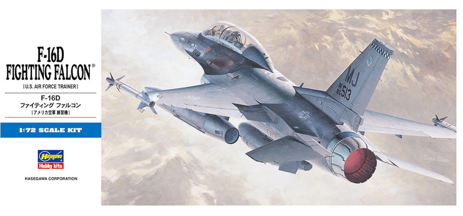 Amazon.com: Hasegawa 1:72 Scale F-16D Fighting Falcon Model Kit